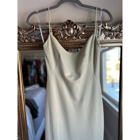 Katie May Light Green Backless Dress - Picture 6 of 16